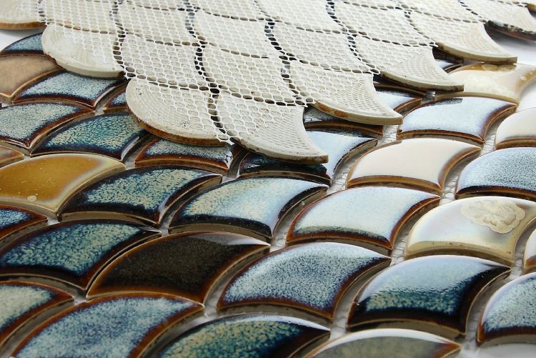 Dragon Scale Olive 10 x 12