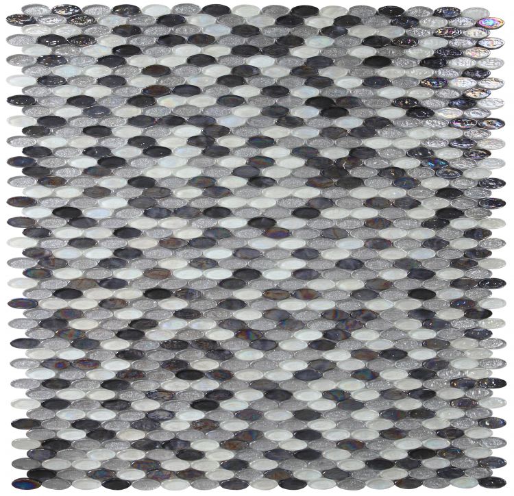 Inari Grey Oval 11 x 11.50