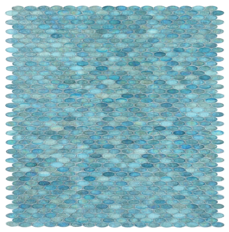 Malibu Turquoise Pebble (Mapei Adesilex-P10 REQUIRED) 11 x 11.50