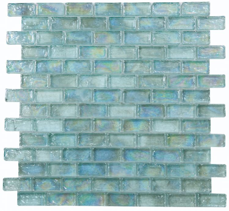 Malibu Turquoise Brick 12 x 12