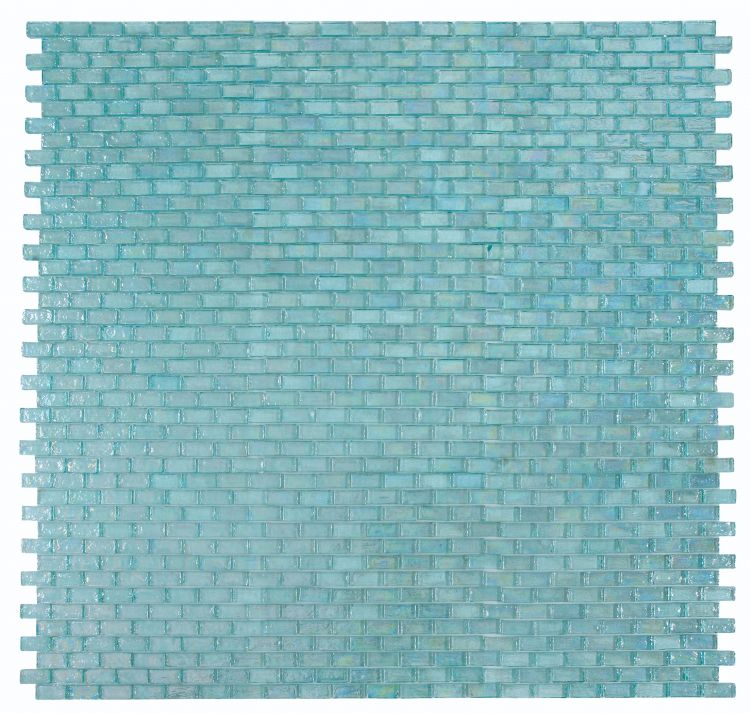 Malibu Turquoise Brick 12 x 12