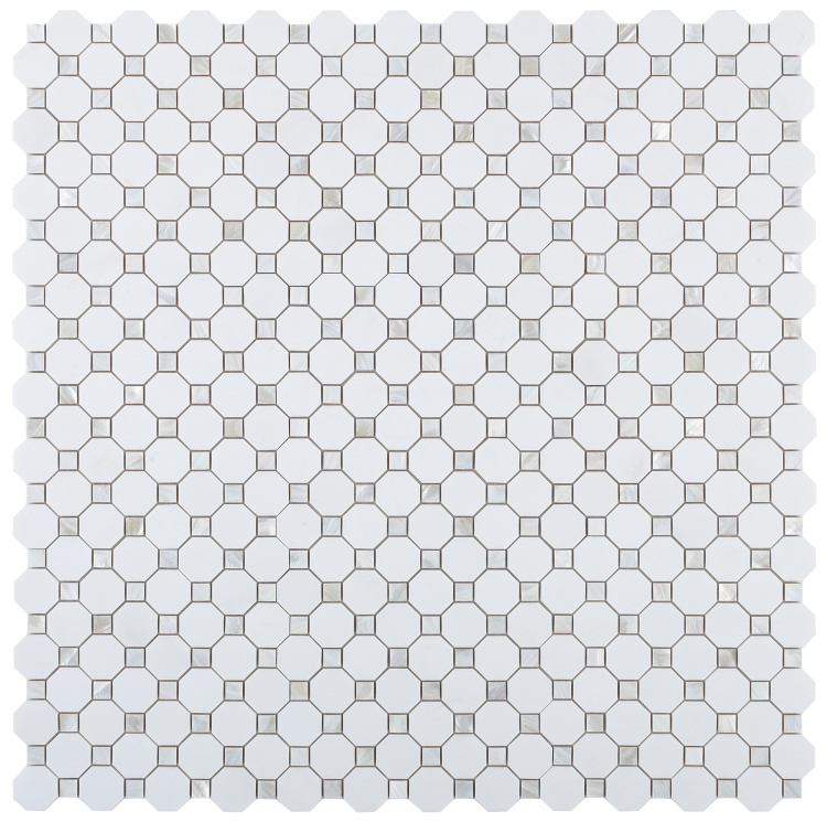 Diana Octagon Thassos 11.75 x 11.75