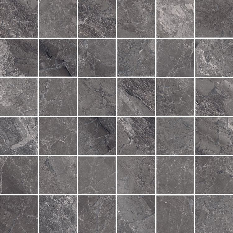 Supreme Charcoal Natural Mosaic 12 x 12 Supreme Charcoal Natural Mosaic 12 x 12