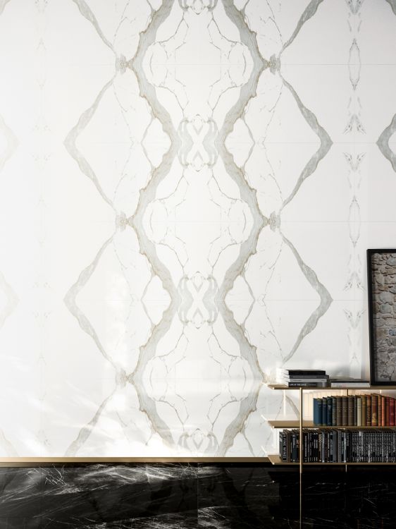 Prestigio Calacatta Lucido Book Match 60 x 60 Prestigio Calacatta Lucido Book Match 60 x 60