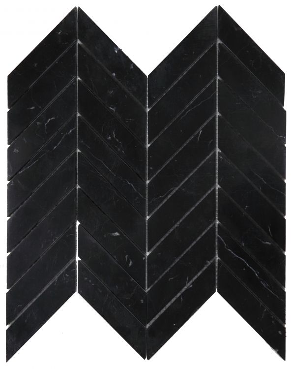 Chevron Marquina 10.75 x 11 Chevron Marquina 10.75 x 11