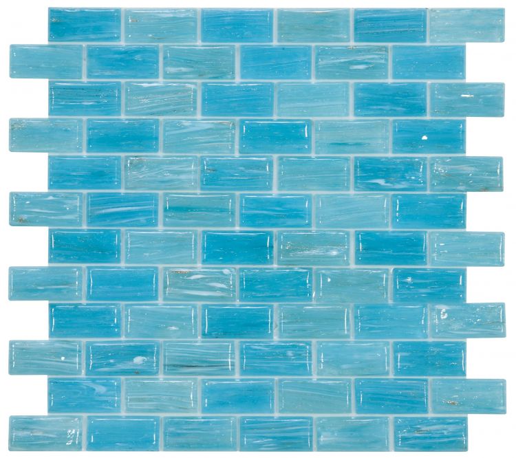 Hot Clear Blue 11.5 x 11.75