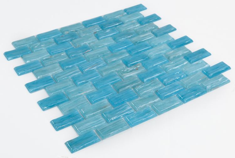 Hot Clear Blue 11.5 x 11.75