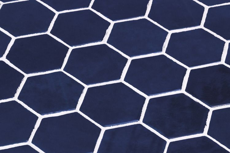 Hexagon Zelik XL Blue 11.25 x 11.25