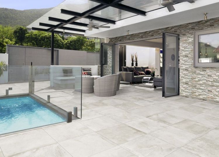 HGO260 Bianco 2cm Paver 24 x 24