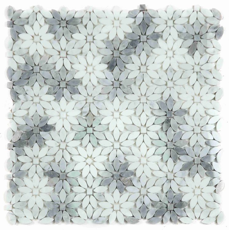 Daisy Wild Grey 12.5 x 13