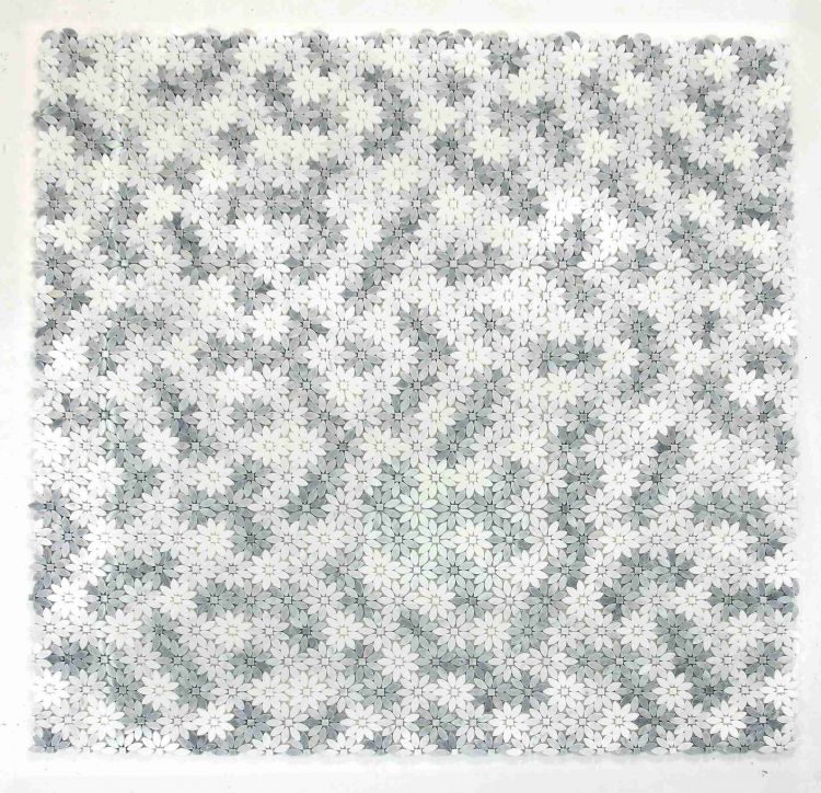 Daisy Wild Grey 12.5 x 13