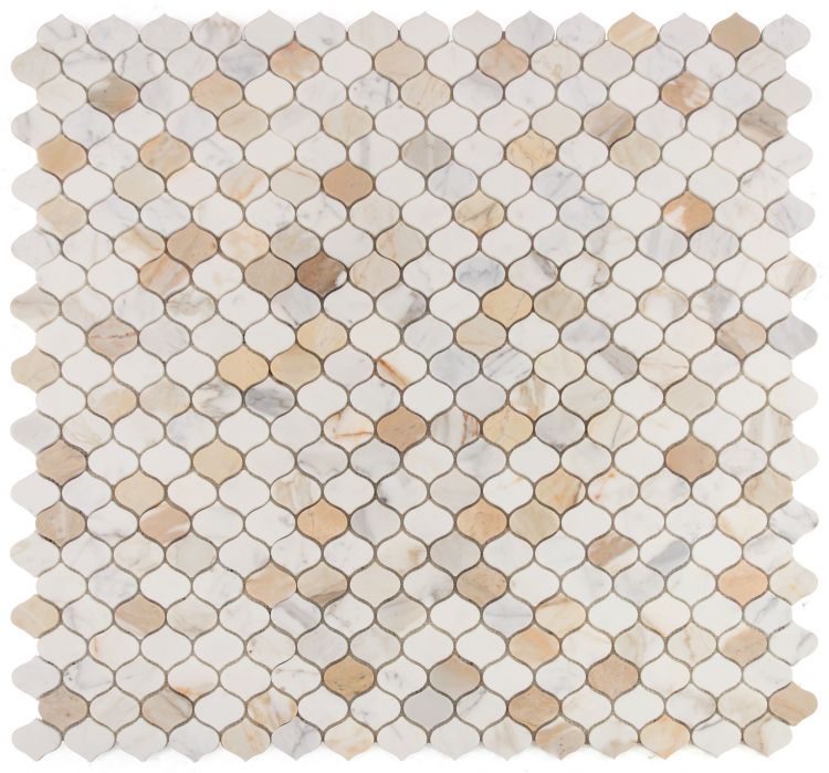 Water Drop Calacatta Gold Polished 11 x 11