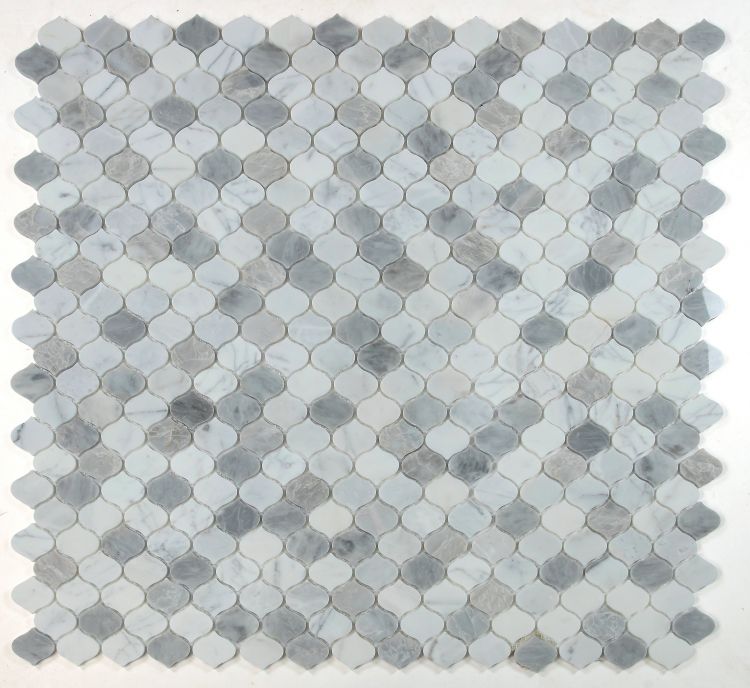 Water Drop Silver Grey 10.75 x 11