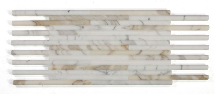 Calacatta Gold Honed Pencil .75 x 12