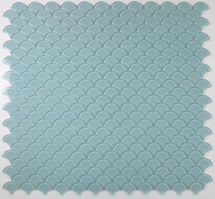 Dragon Scale Teal 12 x 12