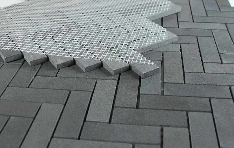 Herringbone Basalt 11 x 12.5