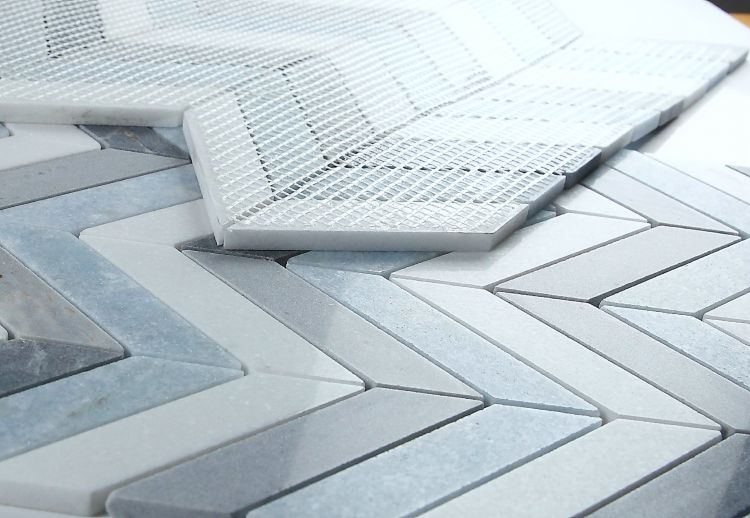 Chevron Deep Ocean 10.75 x 12.25