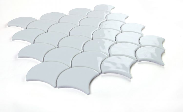 Snowglass Scale Ripple Polished 11.5 x 12