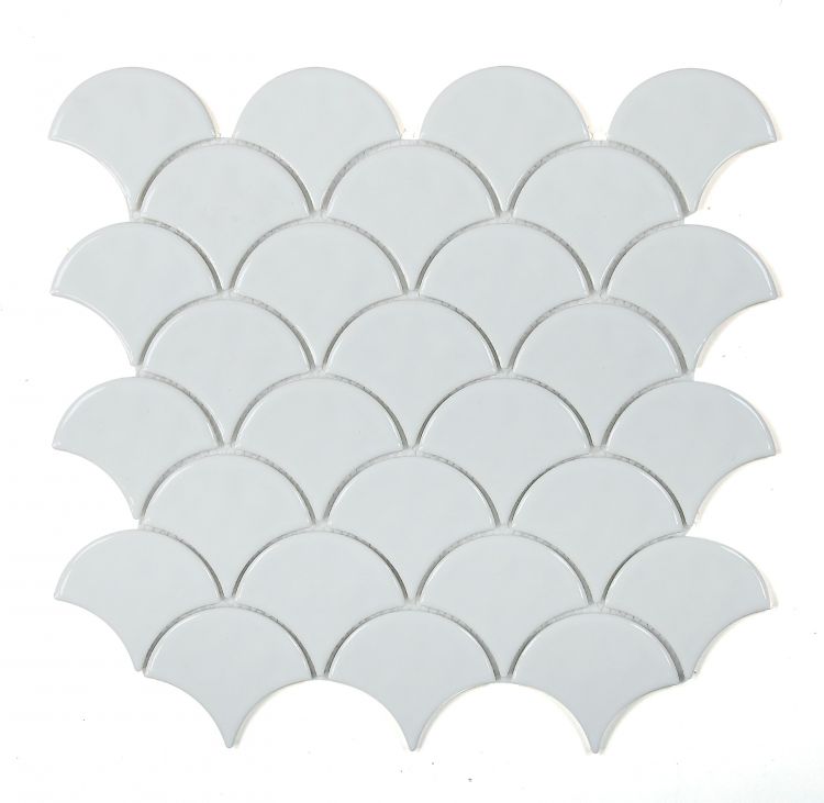 Snowglass Scale Ripple Polished 11.5 x 12