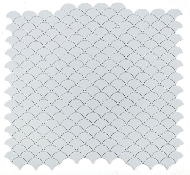 Snowglass Scale Ripple Polished 11.5 x 12