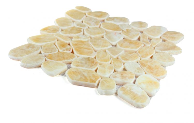 River Stone Honey Onyx 12 x 12