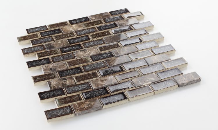 Swiss Emperador Brick 10.75 x 11.75