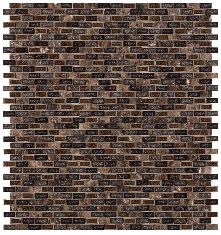 Swiss Emperador Brick 10.75 x 11.75