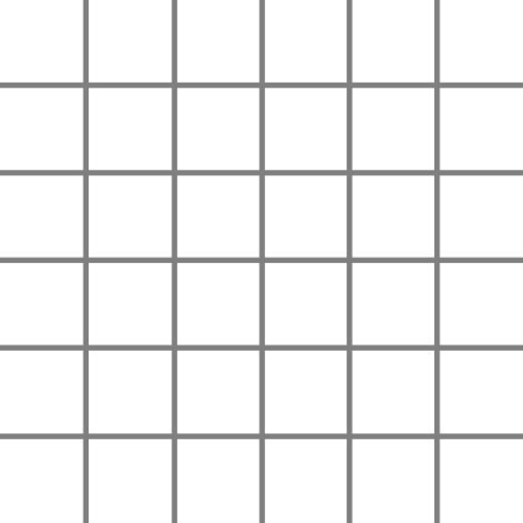 White Matte Mosaic 2 x 2 12 x 12